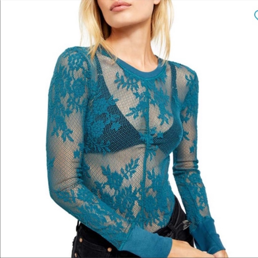 🆕Free people long sleeve layering top size XS